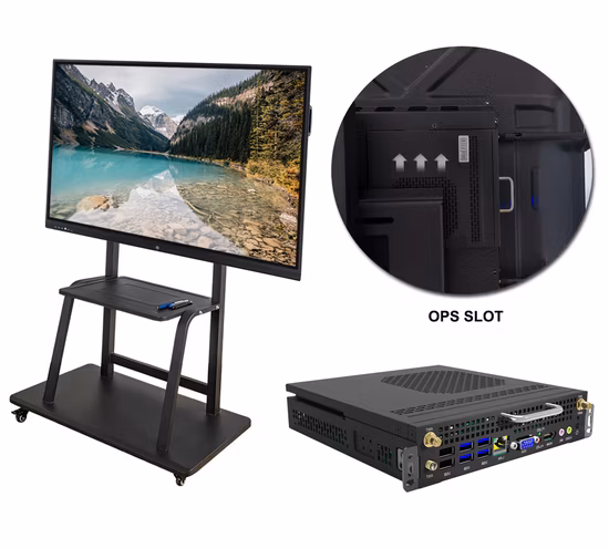 Miboard High Quality Android System Industrial Computer Win10 OPS Mini PC I5-8500b Processor, 80 Pins OPS for Interactive Panel