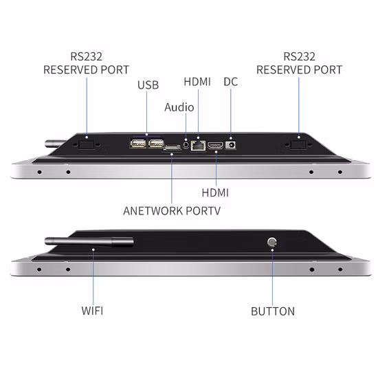 9.7 Inch Android All in One Panel PC 1024*768 Mini Computer Touch Screen Industrial Panel PC