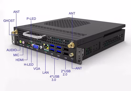 Miboard High Quality Android System Industrial Computer Win10 OPS Mini PC I5-8500b Processor, 80 Pins OPS for Interactive Panel